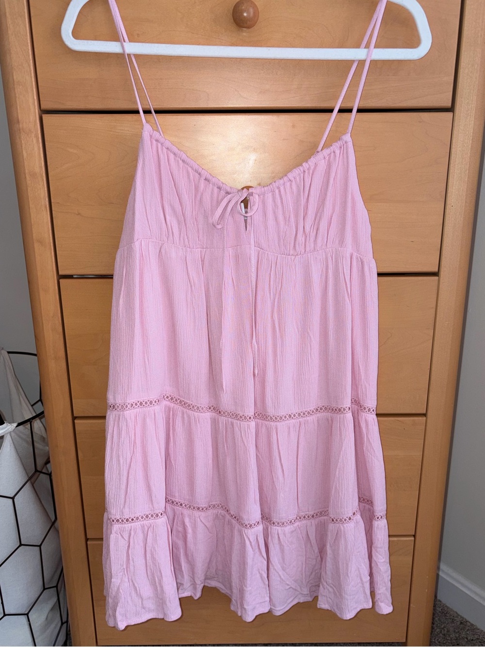 Garage Pink Babydoll Dress